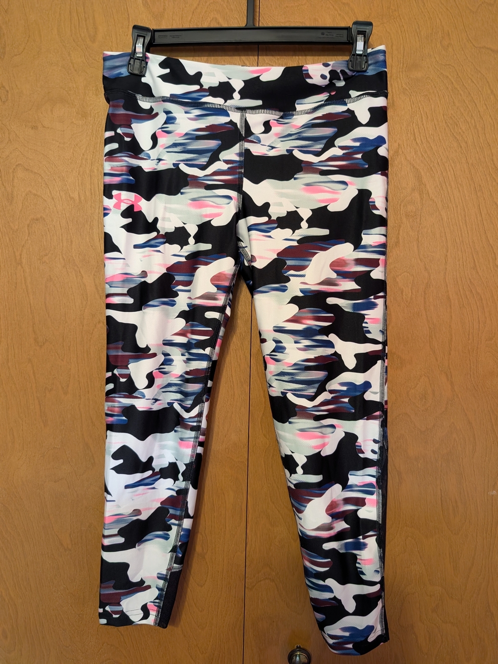 Under Armour Girls Big Kid Camo Athletic Leggings Pants Size YLG (12/14)